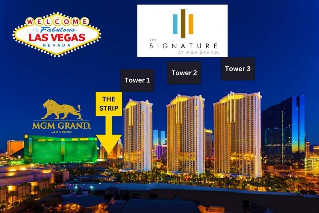 11Th Floor Mgm Signature Studio:Strip View, No Fee 拉斯维加斯 外观 照片