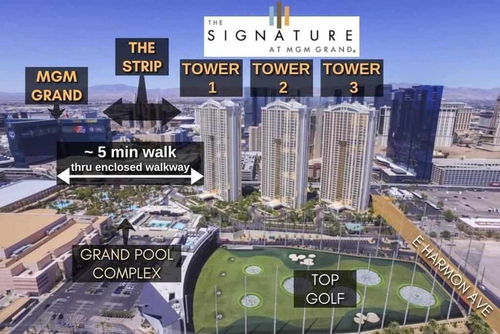 11Th Floor Mgm Signature Studio:Strip View, No Fee 拉斯维加斯 外观 照片
