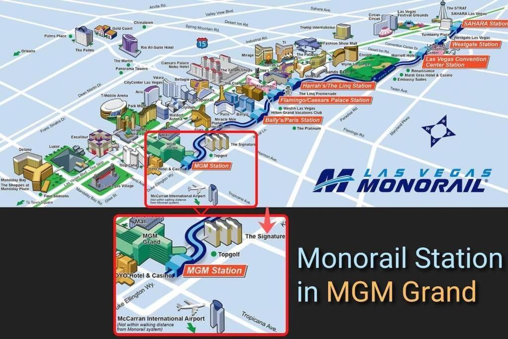 11Th Floor Mgm Signature Studio:Strip View, No Fee 拉斯维加斯 外观 照片