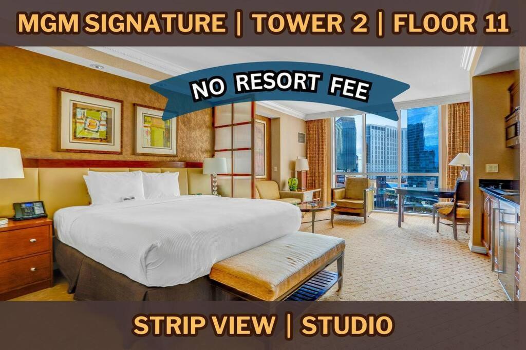 11Th Floor Mgm Signature Studio:Strip View, No Fee 拉斯维加斯 外观 照片